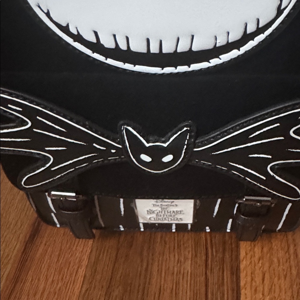 Bioworld BoxLunch 2024 Exclusive Nightmare Before Christmas Jack Mini Backpack - Picture 7 of 11